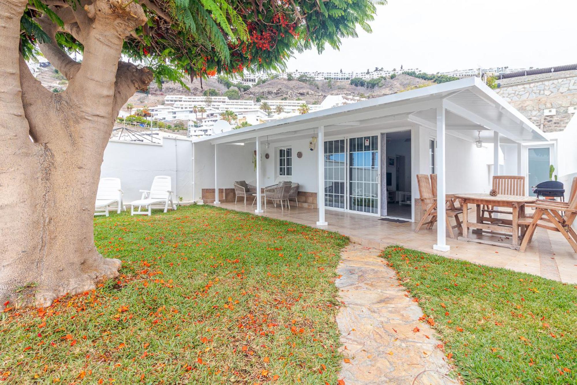 Villa Flatguest Orinoco + Pool + Terrace + Garden Mogán Exterior foto